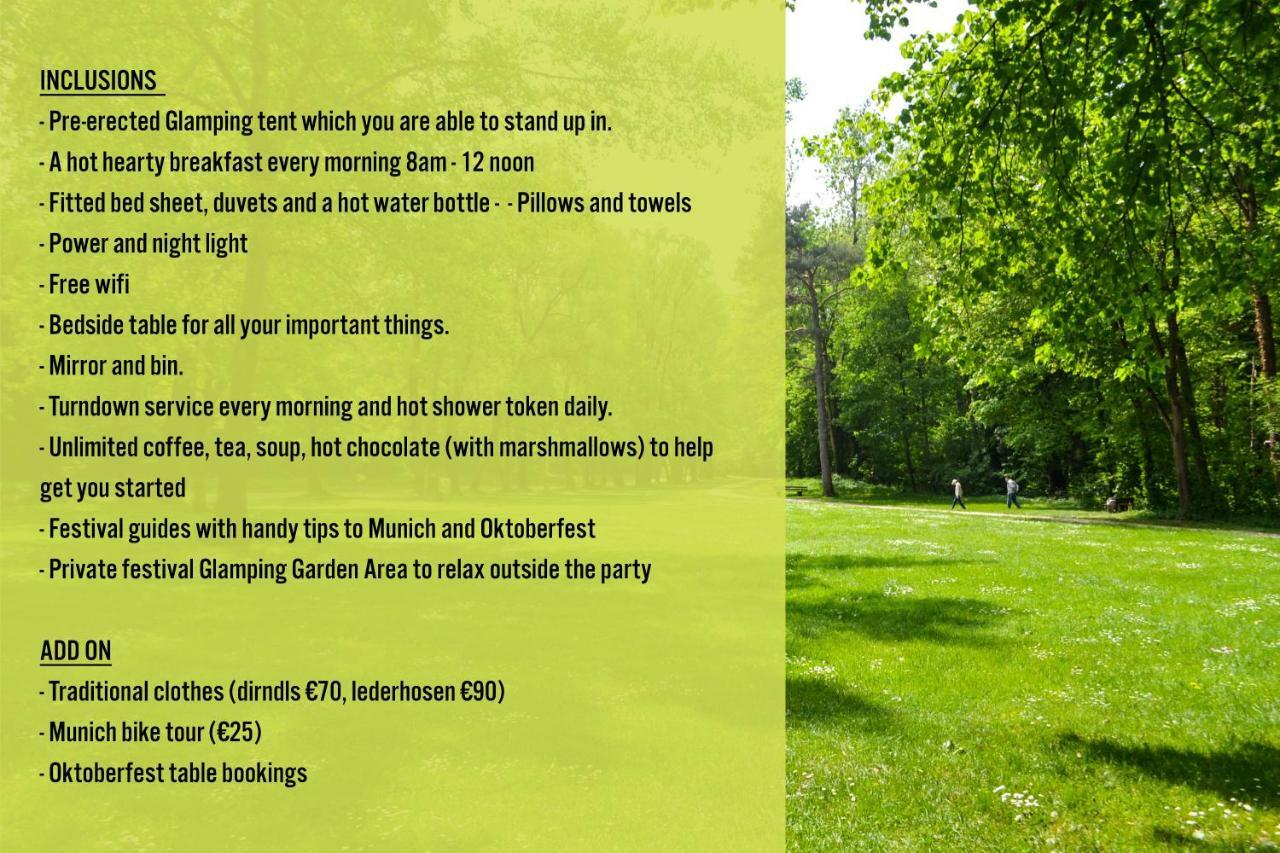 Munich Oktoberfest Glamping Hotel Ngoại thất bức ảnh